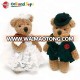 wedding favors gifts bride and groom soft teddy bear plush toy