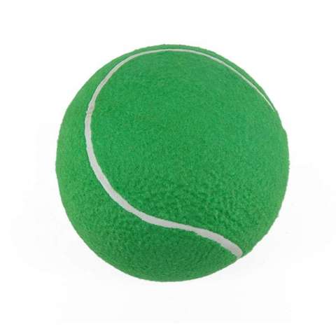 Custom printed logo and colored itf approved brand big jumbo inflatable pet tennis ball for dog training toy balls